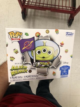 Funko Pop Pixar Alien Remix Gitd Buzz Lightyear With M Tee Target Exclusive