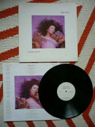 Kate Bush Hounds Of Love Vinyl Uk 1985 Emi 1st Press A4u/b6u Townhouse Lp Exc