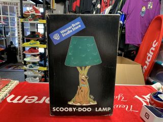 Warner Bros Scooby - Doo Lamp 1998 Vintage Authentic Vtg Rare Retro