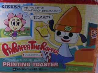 Sony Parappa The Rapper Official Space Age Toaster PSX 2