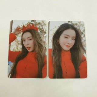 Red Velvet 2nd Perfect Velvet Official Irene Photocard 2p K - Pop Goods Peek - A - Boo