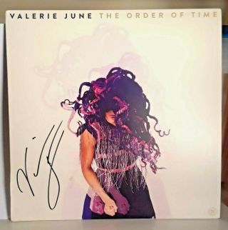 Valerie June Signed Autographed The Order Of Time Vinyl Lp