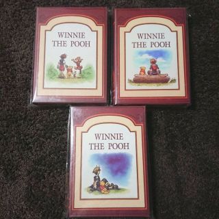 Kingdom Hearts Book Storage Box Case 100 Acre Forest Set Of 3 Winnie The Pooh