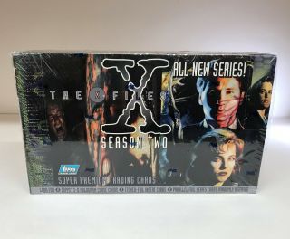 The X - Files Season Two 2 - Trading Card Hobby Box - Topps 1996