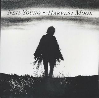 Neil Young - Harvest Moon 2 X Lp - Black Vinyl Album - Etched Uk Record