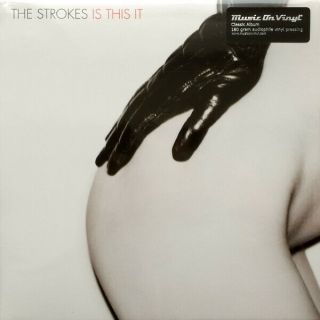 The Strokes ‎ - Is This It Lp 180 Gram Vinyl Album Last Nite Record Uk Butt Cover