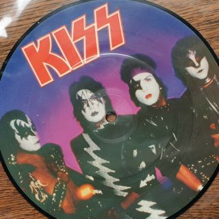 Kiss,  " A World Without Heroes / Mr Blackwell " Rare Uk 7” Vinyl Picture Disc.