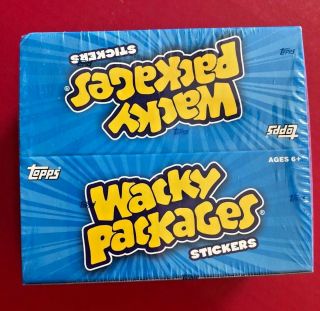 Topps 2011 Wacky Packages Stickers Hobby Box 24 Packs 8 Stickers Per Pack