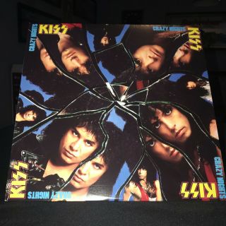 Kiss - Crazy Nights - Lp/vinyl,  1987 Mercury,  422 832 - 626 - 1,  Ex,  (play)