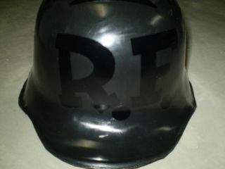 Rare " Black Ops " Official Ed Roth German Surfer Helmet With Rat Fink Logo