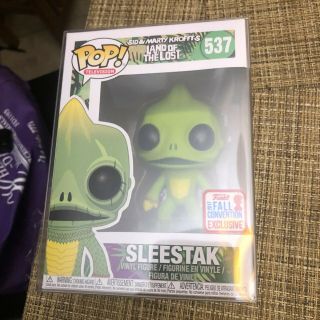 Nycc 2017 Funko Pop Sleestak 537 Land Of The Lost Fall (protector)