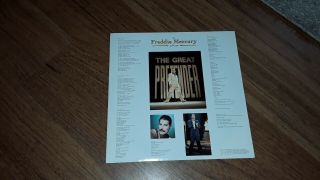 THE FREDDIE MERCURY ALBUM LP 3
