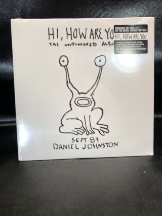 Daniel Johnston Hi,  How Are You Unfinished Album Vinyl Lp 2007 Oop