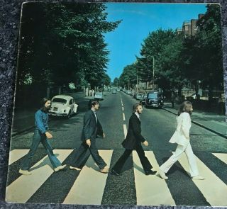 Rare Lp The Beatles ‎– Abbey Road Vinyl Album Greek Press 14c 062 - 04243 Ex/ex
