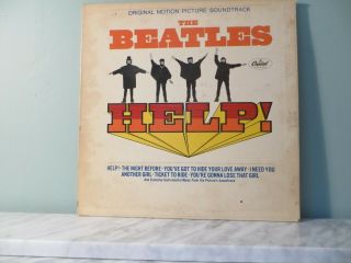 The Beatles - Help Vinyl Lp Record Album Soundtrack Mas - 2386 Mono