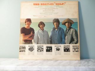 The Beatles - HELP Vinyl LP Record Album Soundtrack MAS - 2386 Mono 2