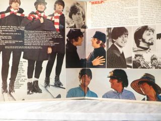 The Beatles - HELP Vinyl LP Record Album Soundtrack MAS - 2386 Mono 3