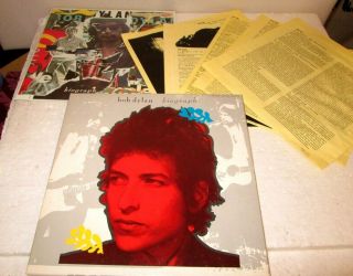 Bob Dylan Biograph 5 Lp Box Set Nm Near Us Columbia Vinyl Best Of
