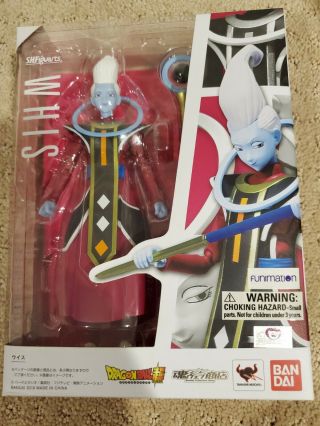 Dragonball Bandai S.  H.  Figuarts Whis Never Opened
