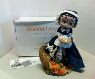 Bountiful Betty Boop By Danbury 2006 - With Box And Paperwork -