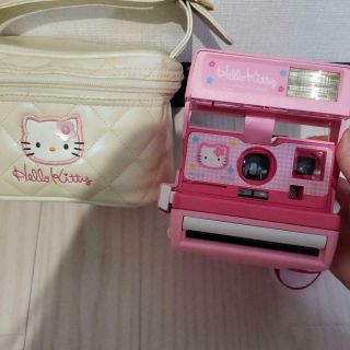 Hello Kitty Polaroid 600 Instant Camera Limited Sanrio F/s Japan