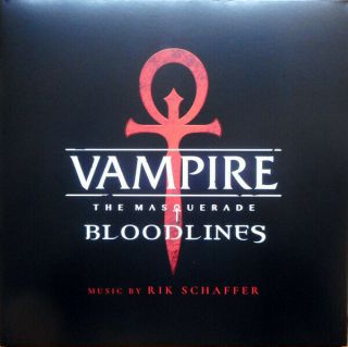 Vampire The Masquerade Bloodlines Video Game Soundtrack 2 Lp Vinyl Album Record