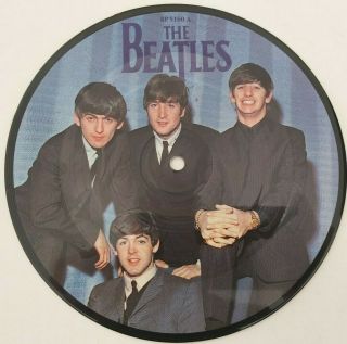 Beatles A Hard Days Night / Things We Said.  20th Ann Uk Picture Disc 7 " Vinyl