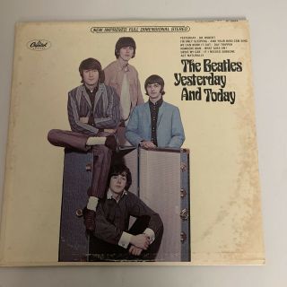 The Beatles - Yesterday And Today Lp - Capitol St 2553 - Apple Label -