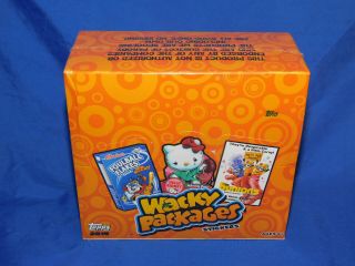 2015 Wacky Packages Stickers Factory Box
