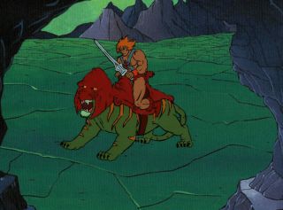 He - Man Masters Of The Universe Production Animation Cel M57 Battlecat