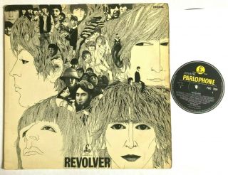 The Beatles - Revolver 1966 Vinyl Album (yellow Submarine,  Eleanor Rigby Pmc7009