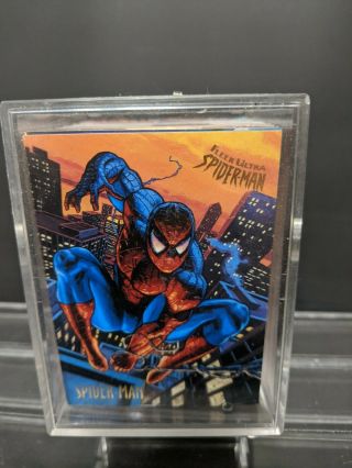 1995 Fleer Ultra Spider - Man Trading Cards Complete Base Set 150 Cards