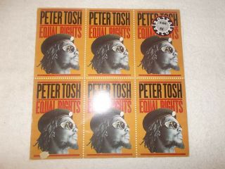 Lp Vinyl 12 Inch Record Album Peter Tosh Equal Rights 1977