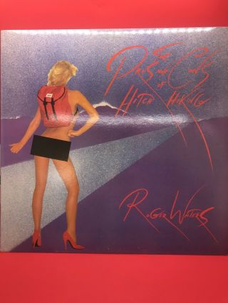 Roger Waters - Pros And Cons Of Hitch Hiking 1984 Vinyl Nm/nm W/lyric Sheet