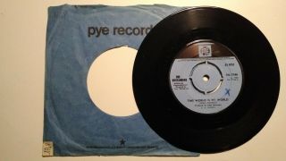Bystanders This World Is My World 7 " Pye Uk Pop - Psych -