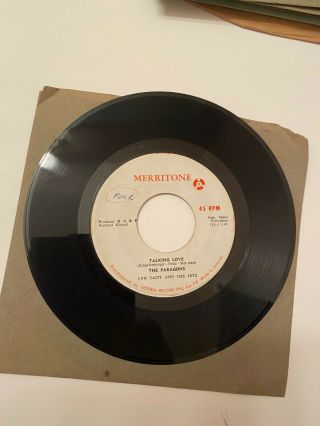 The Paragons Talking Love If I Were You Merritone 45