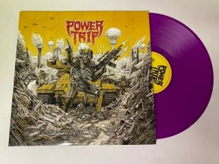 Power Trip Opening Fire 2008 - 2014 Lp Record Purple Vinyl New/sealed Heavy Metal