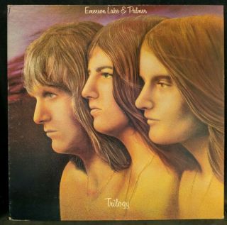 Emerson,  Lake & Palmer ‎trilogy Japan Atlantic ‎p - 8260a No Obi