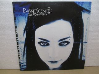Evanescence Fallen Lp 2013 Purple Vinyl Pressing W/ Insert Lacuna Coil Vg
