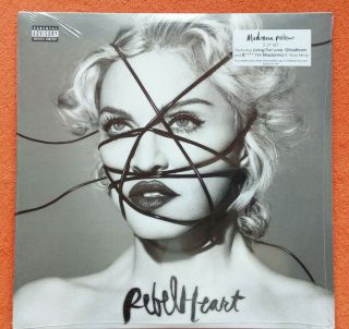 New&sealed Eu Pressing Madonna Rebel Heart 2xlp In Gatefold Picture Cover