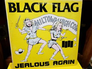 Black Flag - Jealous Again - 12 " Vinyl - Sst - 1980