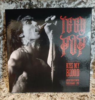 Iggy Pop Kiss My Blood 3 Lp Box Set Rsd 2020 8/29 Color Vinyl / Dvd / Poster
