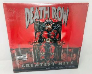 Death Row Greatest Hits 4 Lp Vinyl Record Set Tupac 2pac Dre Snoop