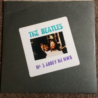 The Beatles,  No.  3 Abbey Road Nw8,  Tmoq,  Box Top Records,  Red Marbled Vinyl Lp.