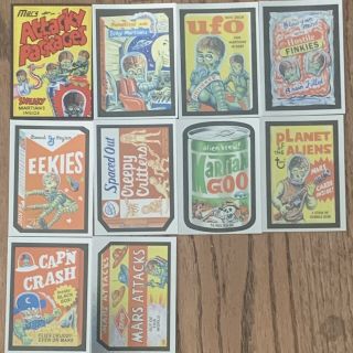 2016 Topps Wacky Packages Mars Attacks Occupation Attacky Packages.