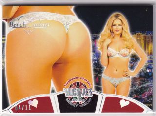 Stephanie Branton 4/11 2020 Benchwarmer Vegas Butt Card
