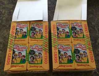 1991 Andy Griffith Show Series 1 Factory Set,  Series 2,  3 Wax Boxes 2