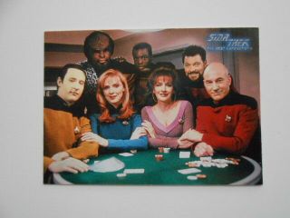 Star Trek Next Generation Rare Limited Issue Redemption Card 1990