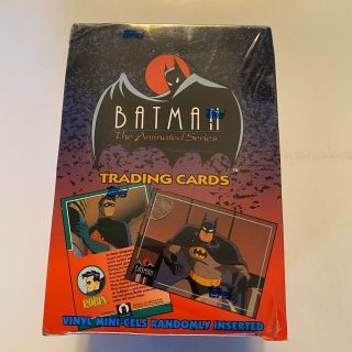 Batman The Animated Series,  Trading Cards,  1993 Topps.  (, In Plastic)