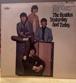 The Beatles - Yesterday And Today Lp - 1966 Mono,  Capitol,  T - 2553/free